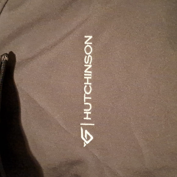 Port Authority men's size XL gray jacket, fleece backed fabric vguc - Picture 4 of 6